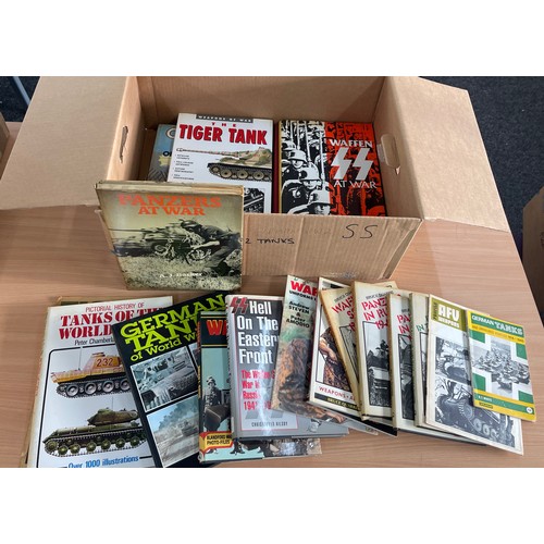 231 - Selection of German WW2 Tank related books