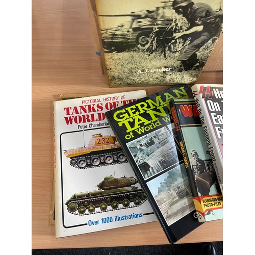 231 - Selection of German WW2 Tank related books