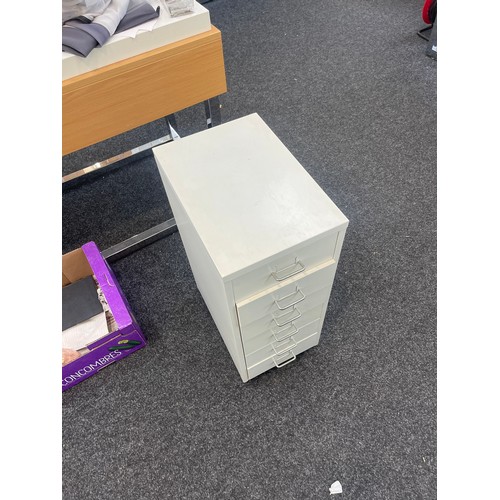 270 - 6 Drawer filing cabinet measures 26 inches tall 16 inches depth 11 inches wide