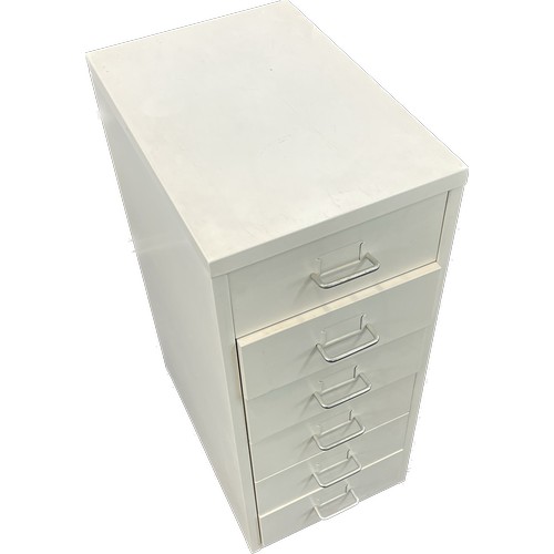 270 - 6 Drawer filing cabinet measures 26 inches tall 16 inches depth 11 inches wide