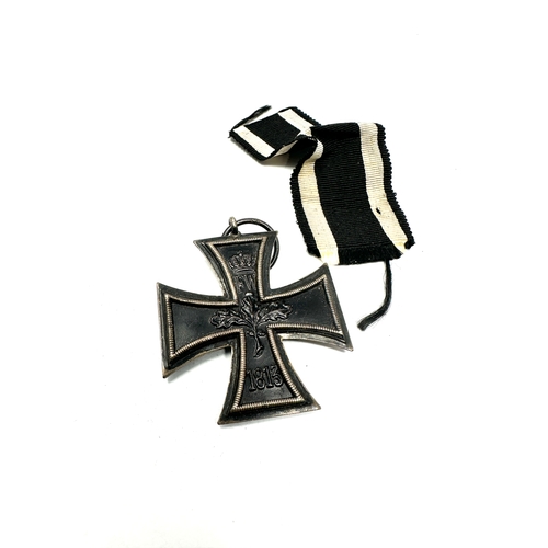 410 - ww1 German iron cross 2nd class makers marked on ring KO