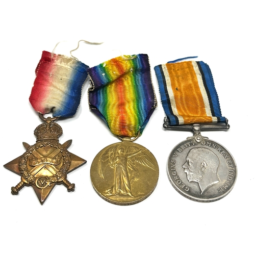 412 - ww1 trio medals to pte a butler bedford reg