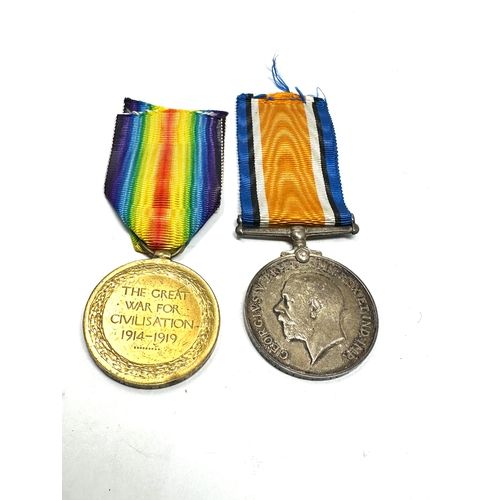 414 - ww1 medal pair to 19350 pte i.c.smith r.a.f