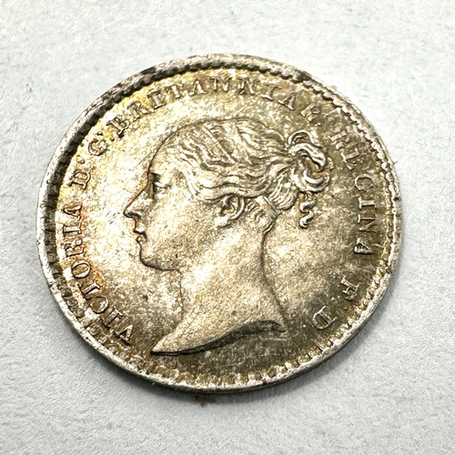 458 - Victorian 1869 silver  maundy penny