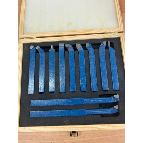 79 - RDG tools 10 x 10mm shank tool bits set,  lathe holders, lathe cutters