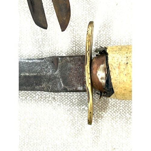 548 - Antique dagger, pig stabber pocket knife