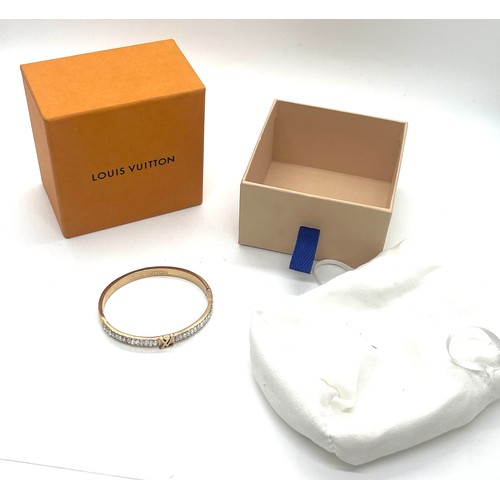 455 - Boxed Louis Vuitton bangle