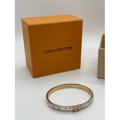 455 - Boxed Louis Vuitton bangle