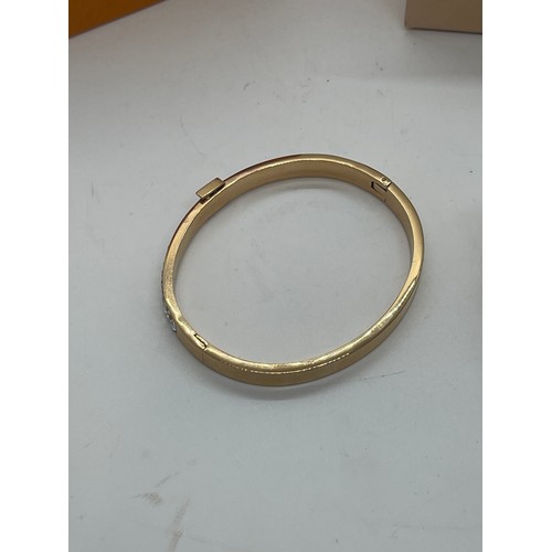 455 - Boxed Louis Vuitton bangle