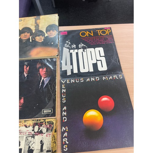 159 - Large selection of assorted records includes Venus and mars, The beatles, Led Zepplin etc