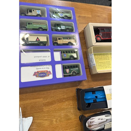 272 - Selection of Corgi cars, vans, Vanguard cars, Fina classic motors