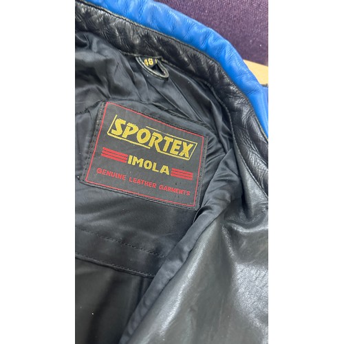 248 - Sportex motor bike jacket sixe 48