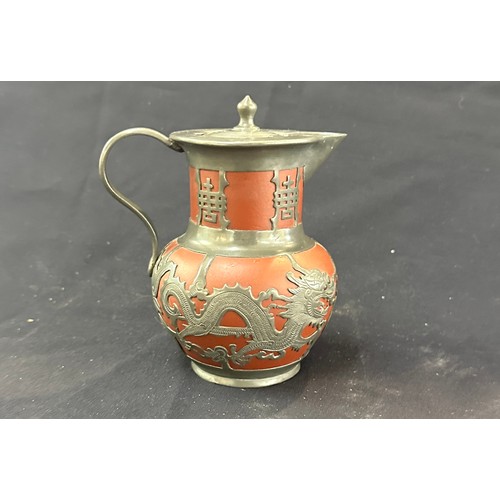43 - Chinese water jug, approximate height of jug 5 inches