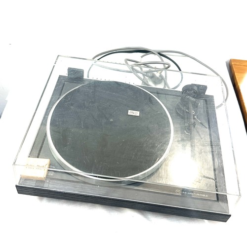 265 - Linn Axis turntable.  Tested by Zouch Audio 1st Feb 2024. Intermittent fault with motor but otherwis... 