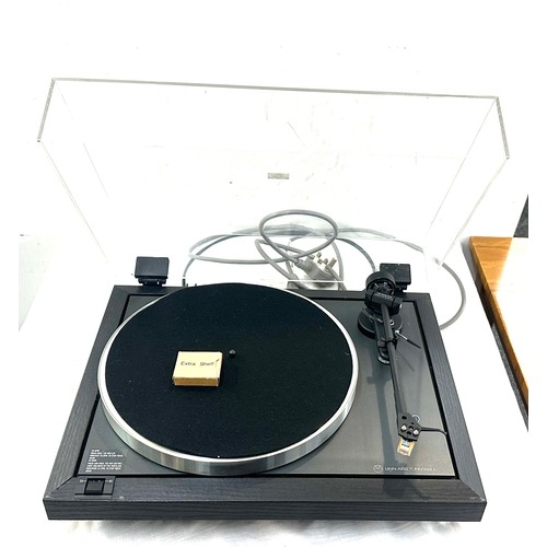 265 - Linn Axis turntable.  Tested by Zouch Audio 1st Feb 2024. Intermittent fault with motor but otherwis... 