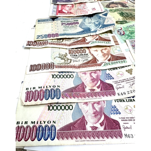 415 - selection of 30 vintage world banknotes