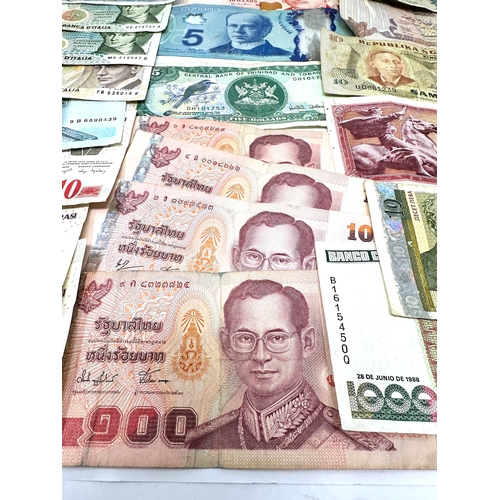 416 - selection of 30 vintage world banknotes