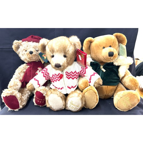 144 - Selection of three Vintage Harrods bears