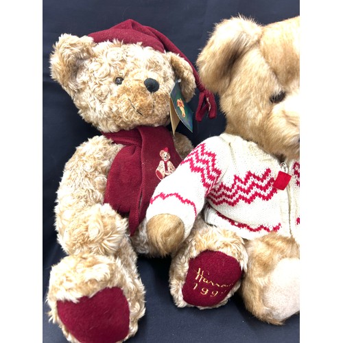 144 - Selection of three Vintage Harrods bears