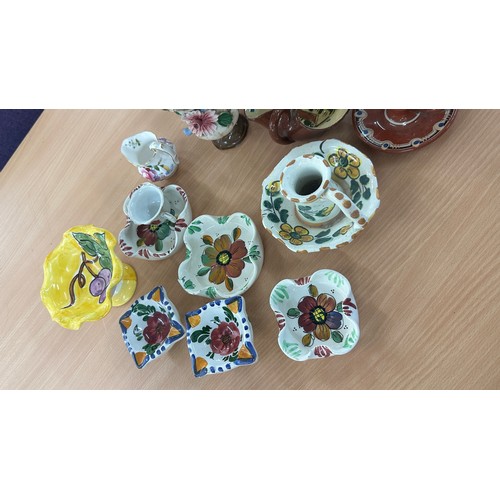 148 - Selection of collectables includes Azouz Kharraz, Cornish pottery etc