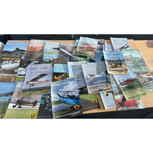 170 - Selection of ' Vintage and Classic' air craft magazines