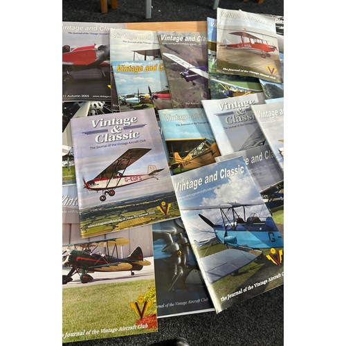 170 - Selection of ' Vintage and Classic' air craft magazines