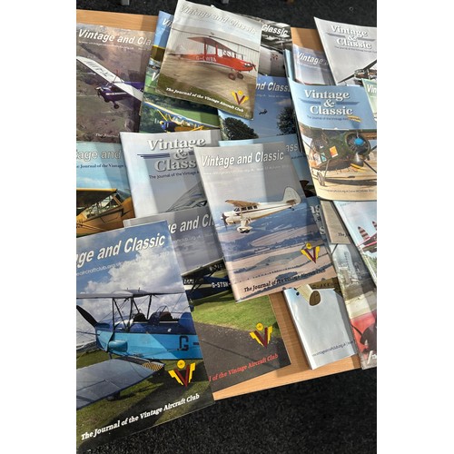 170 - Selection of ' Vintage and Classic' air craft magazines