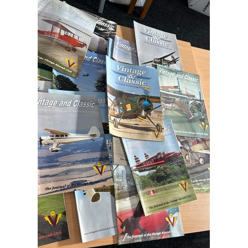 170 - Selection of ' Vintage and Classic' air craft magazines