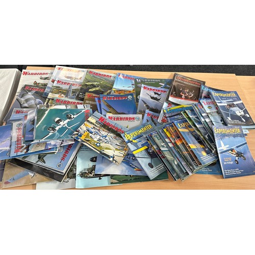 163 - Selection of assorted air craft magazines to include ' War Birds' and ' Experimenter'