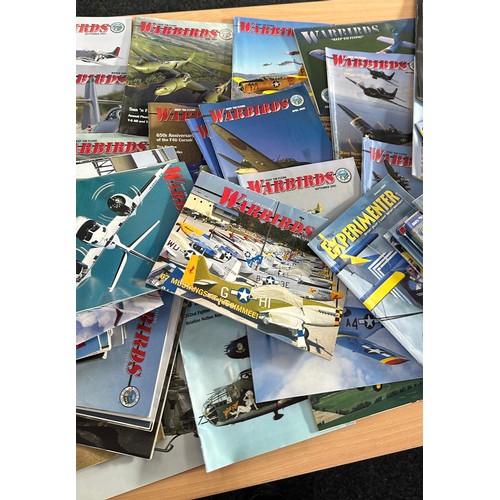 163 - Selection of assorted air craft magazines to include ' War Birds' and ' Experimenter'