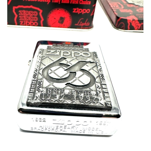 406 - Zippo 65th Anniversary Limited Edition Collectible 1932-1997 in original factory box