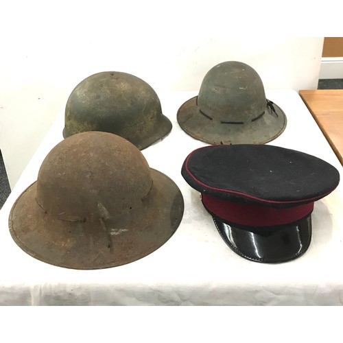 292 - Four military hats