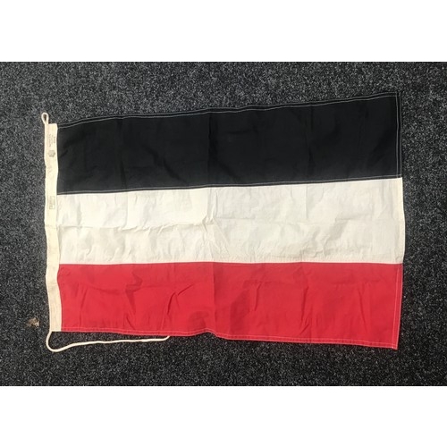 87A - German flag measures approx 38 inches wide by 23.5 inches long