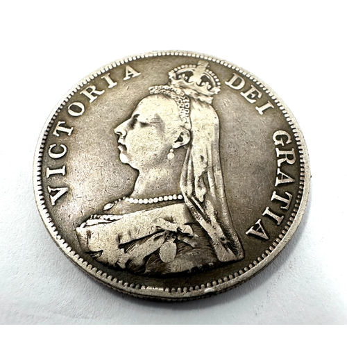 433 - 1887 victorian double florin