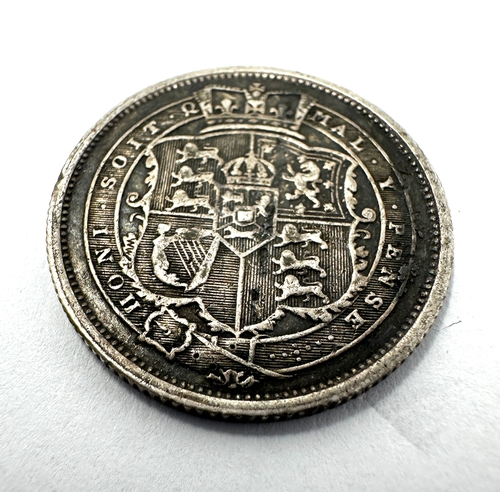 437 - 1819 George III  Silver shilling