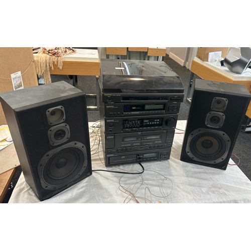 250 - Samsung hifi with speakers, SCM-8550, untested