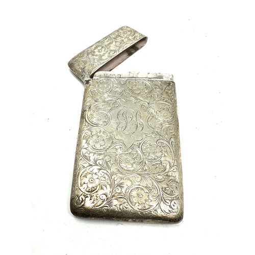 65 - .925 sterling calling card case