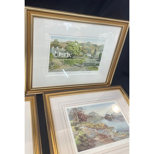 92A - 5 Signed prints by Judy Boyen measures approximately 16 inches by 13 inches tall