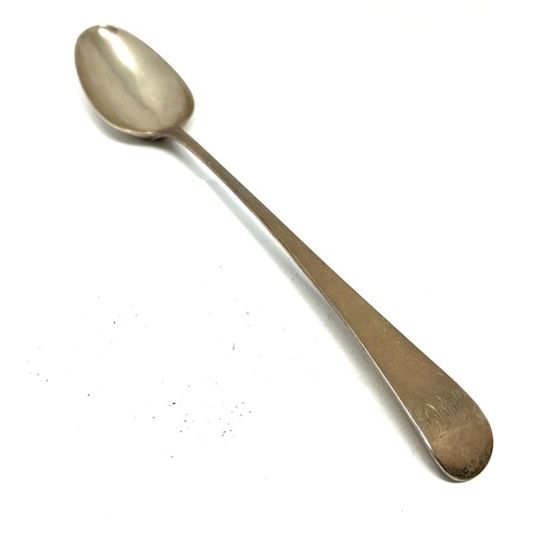 75 - .925 sterling georgian serving spoon