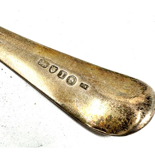 75 - .925 sterling georgian serving spoon