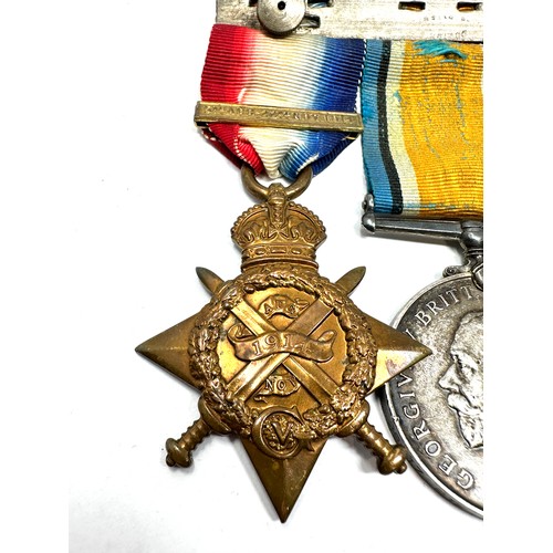 386 - Mounted WW1 1914 Morn Star Trio St. John Medal Group