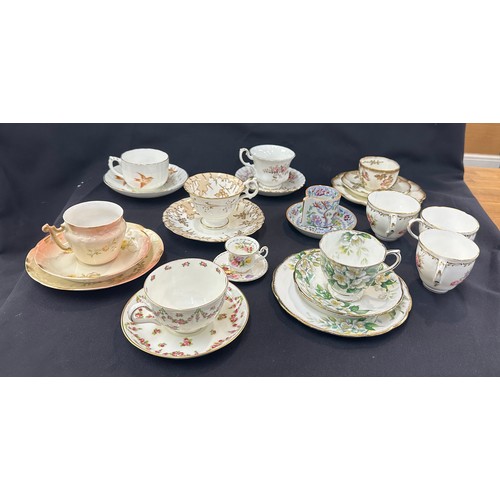 278 - Selection of trio sets includes Royal Albert etc