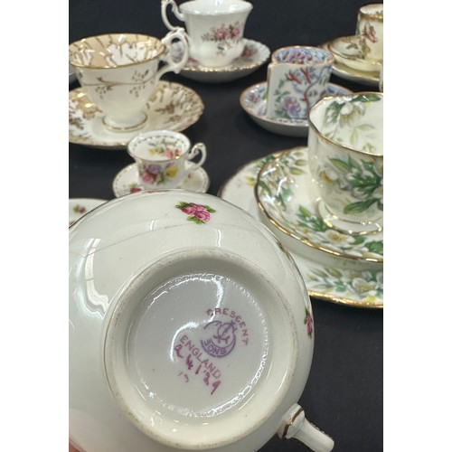 278 - Selection of trio sets includes Royal Albert etc