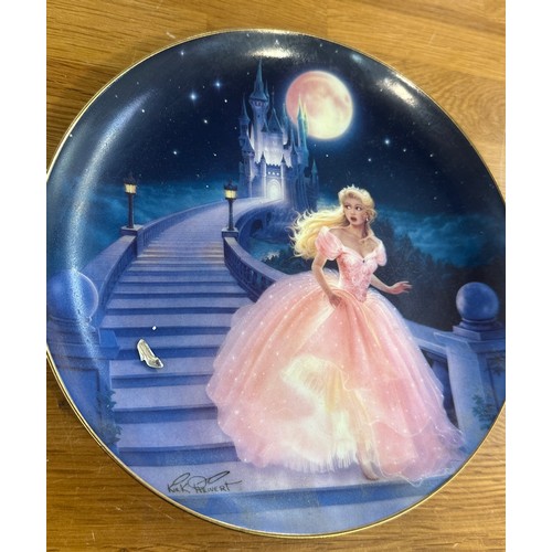 280 - Selection of Franklin Mint Cinderella Collectors plates to include ' Fairy Godmothers Magic', 'Refle... 