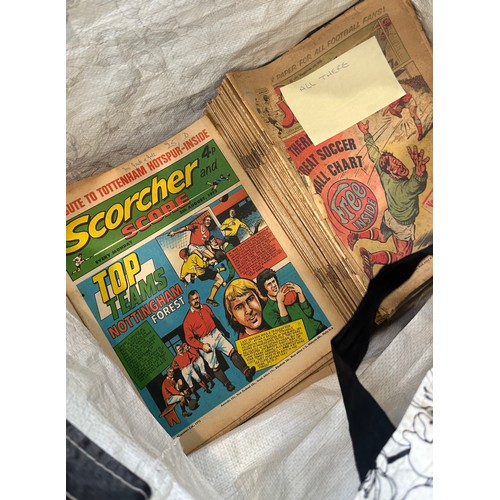 279 - Large selection of vintage Scorcher Score magazines various dates between 1970-1976 - not complete