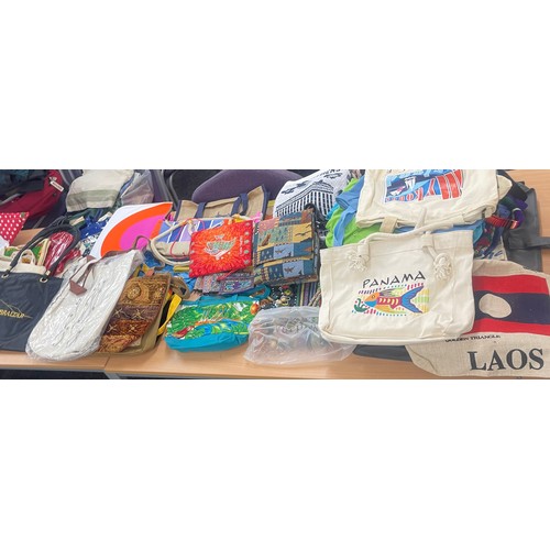 204 - Large selection of souvenir bags