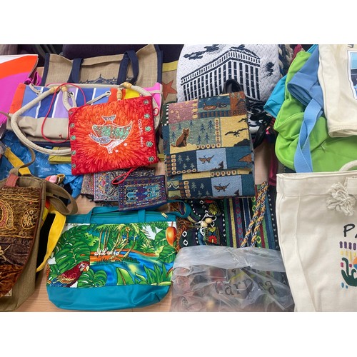 204 - Large selection of souvenir bags