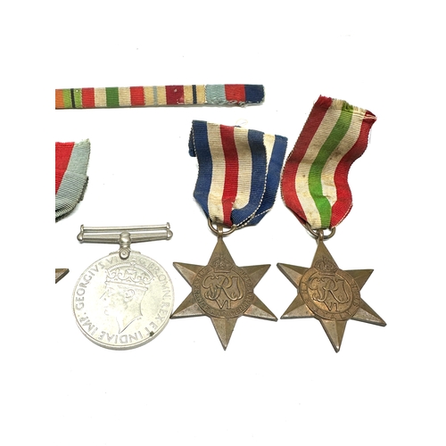 541 - ww2 medal group inc italy star france & germany