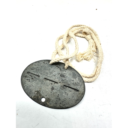 544 - Original WW2 German Dog Tag - Marked - ss-pz.gren .ers.btt.3