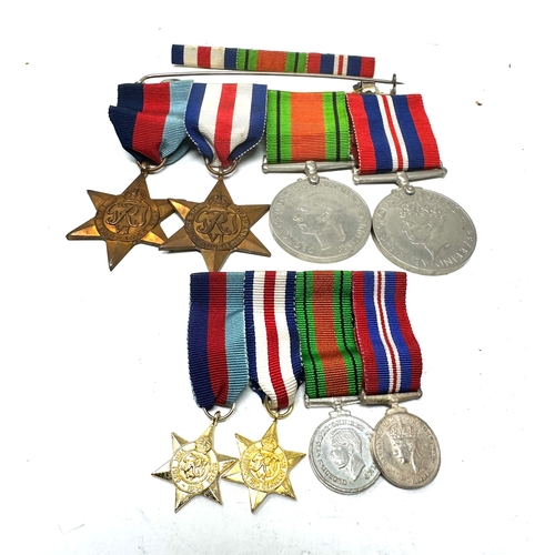 549 - ww2 medal group & miniatures